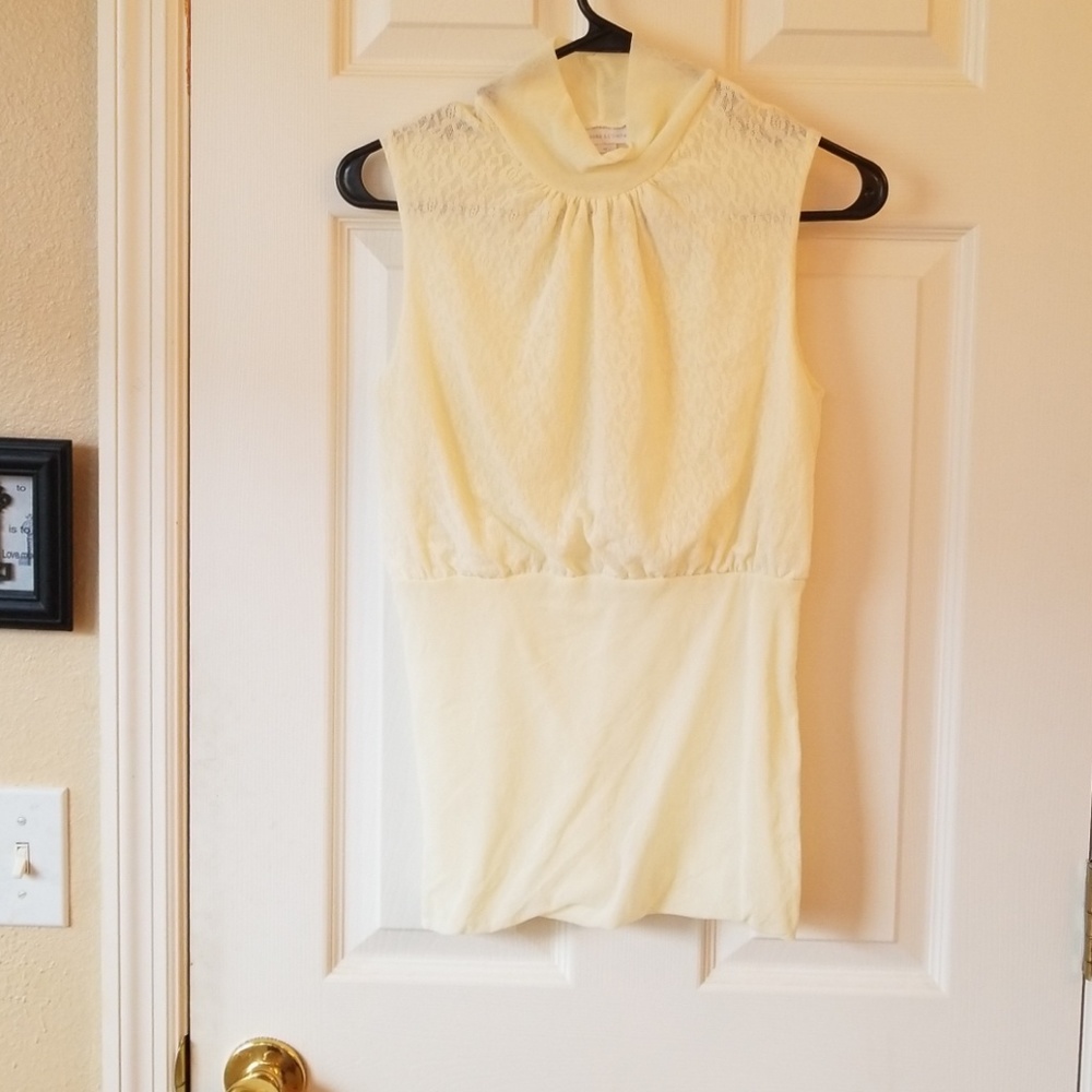 Cream blouse